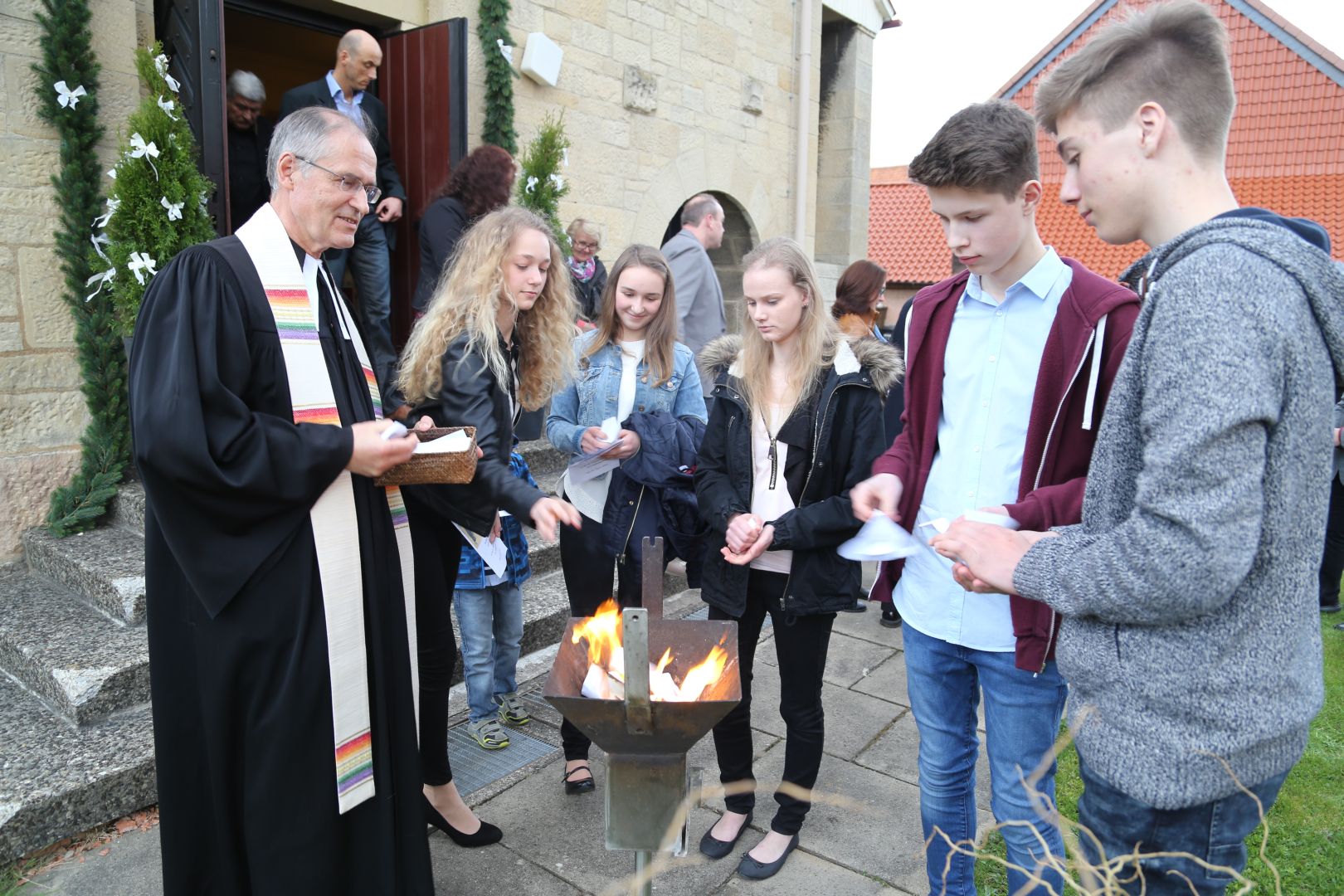 Beichtgottesdienst zur Konfirmation in der St. Franziskuskirche