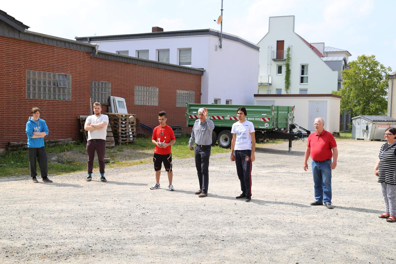 Team "Kirche" nimmt am Boule-Tunier teil