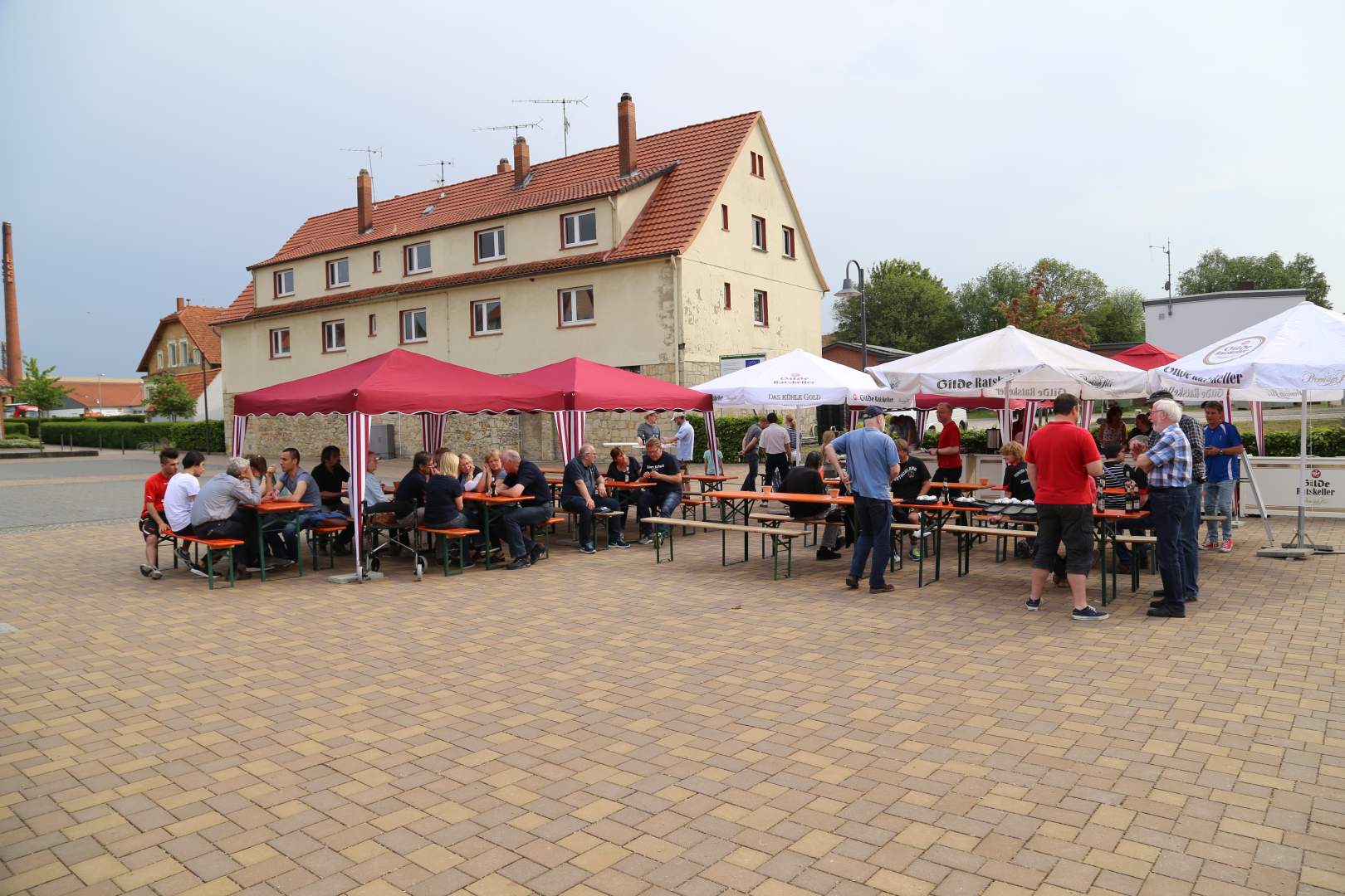 Team "Kirche" nimmt am Boule-Tunier teil