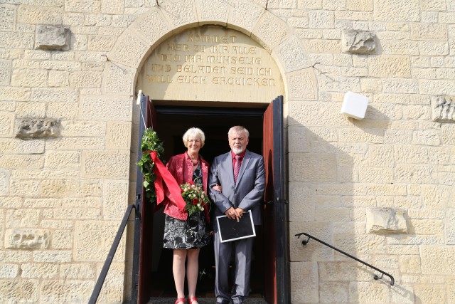 Rubin-Hochzeit von Renate und Norbert Bosum in der St. Franziskuskirche