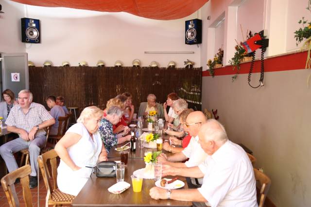 Gottesdienst zum Abschluss des Dorffestes in Fölziehausen.