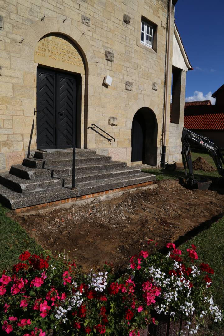 Sanierung des Weges zur St. Franziskuskirche