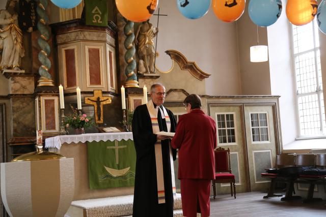 Einweihung der neuen Altarbibel in der St. Katharinenkirche