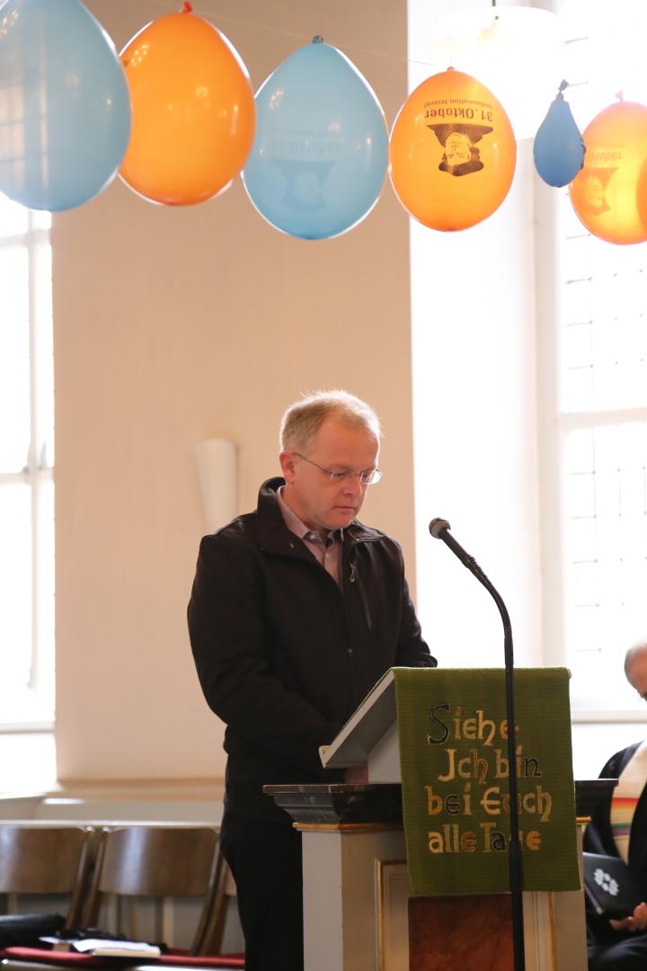 Einweihung der neuen Altarbibel in der St. Katharinenkirche