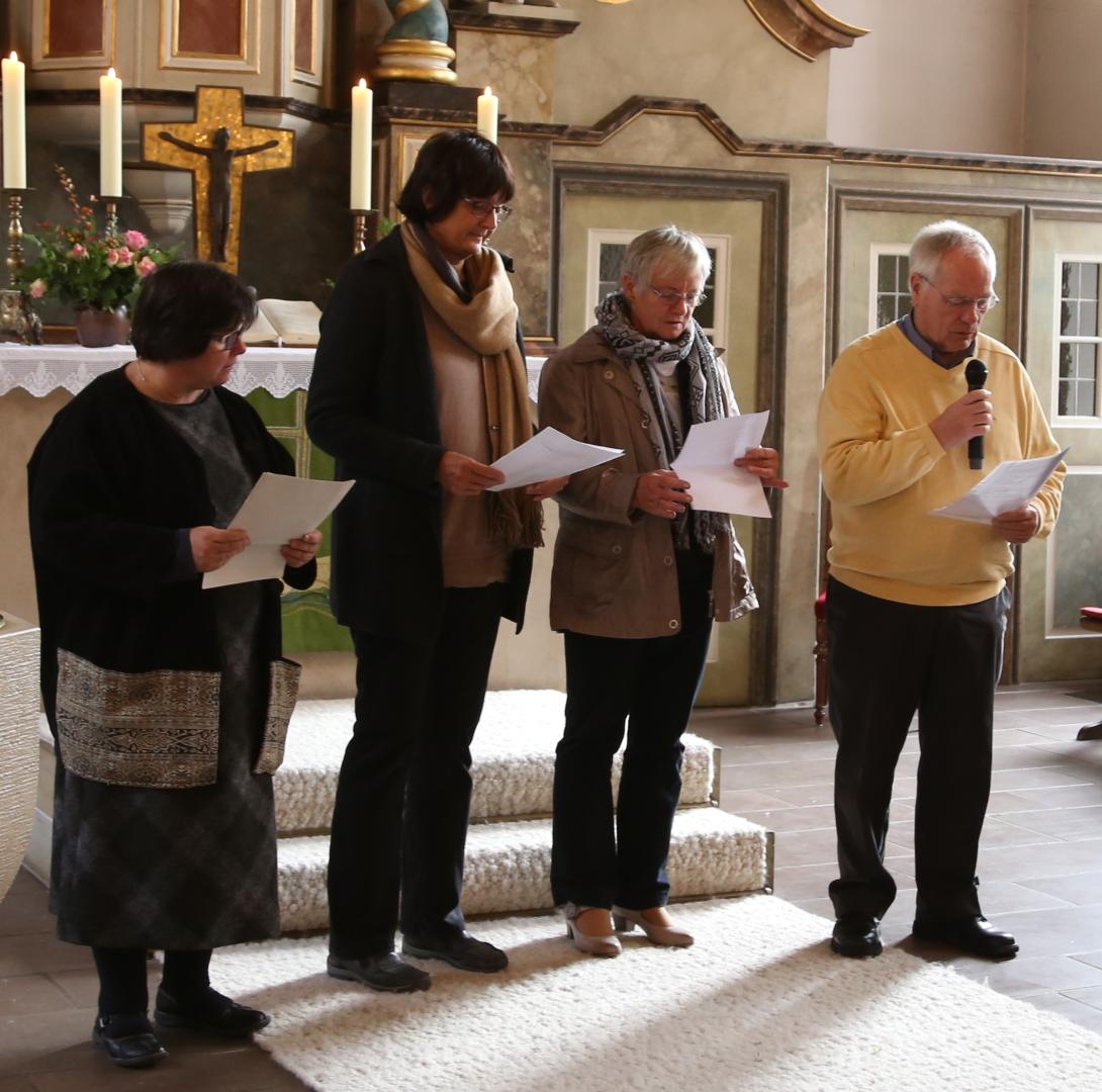 Einweihung der neuen Altarbibel in der St. Katharinenkirche