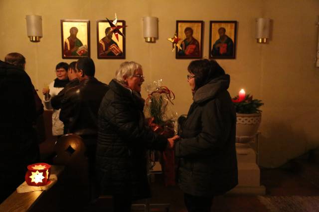 Lichtergottesdienst in der St. Franziskuskirche mit Start Lutheraktion: "Handschriftliche Bibel"