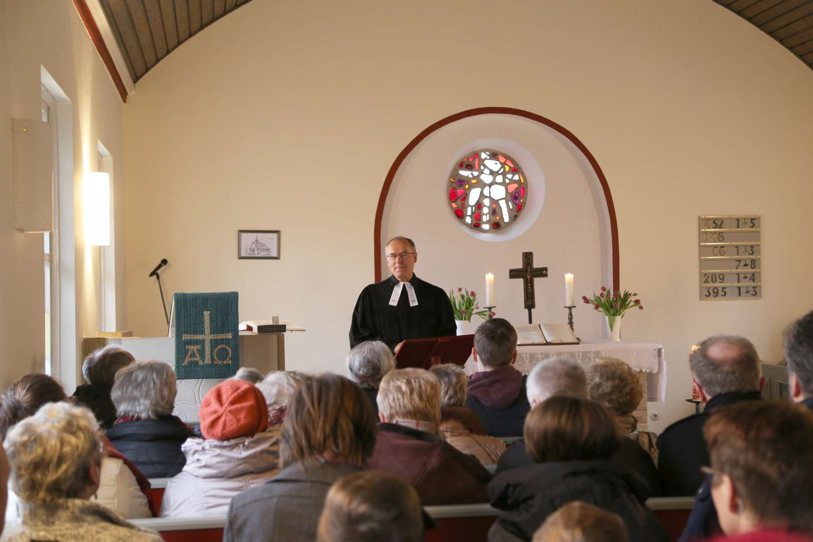 Winterkirche in Fölziehausen