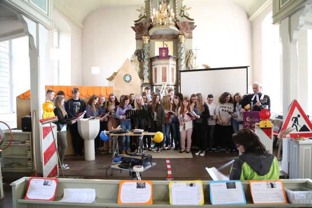 Vorstellungsgottesdienst der Konfirmanden