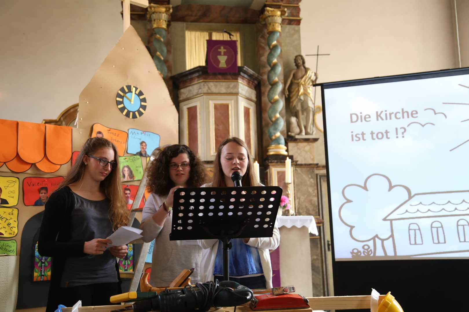 Vorstellungsgottesdienst der Konfirmanden