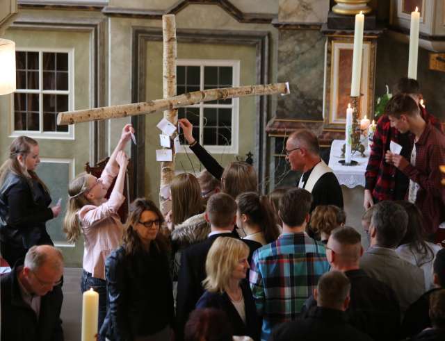 Beichtgottesdienst zur Konfirmation in der St. Katharinenkirche