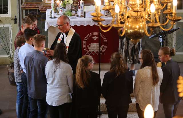 Beichtgottesdienst zur Konfirmation in der St. Katharinenkirche