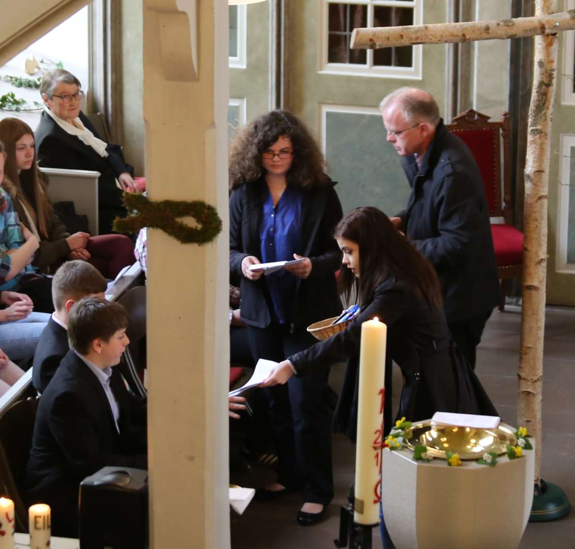 Beichtgottesdienst zur Konfirmation in der St. Katharinenkirche