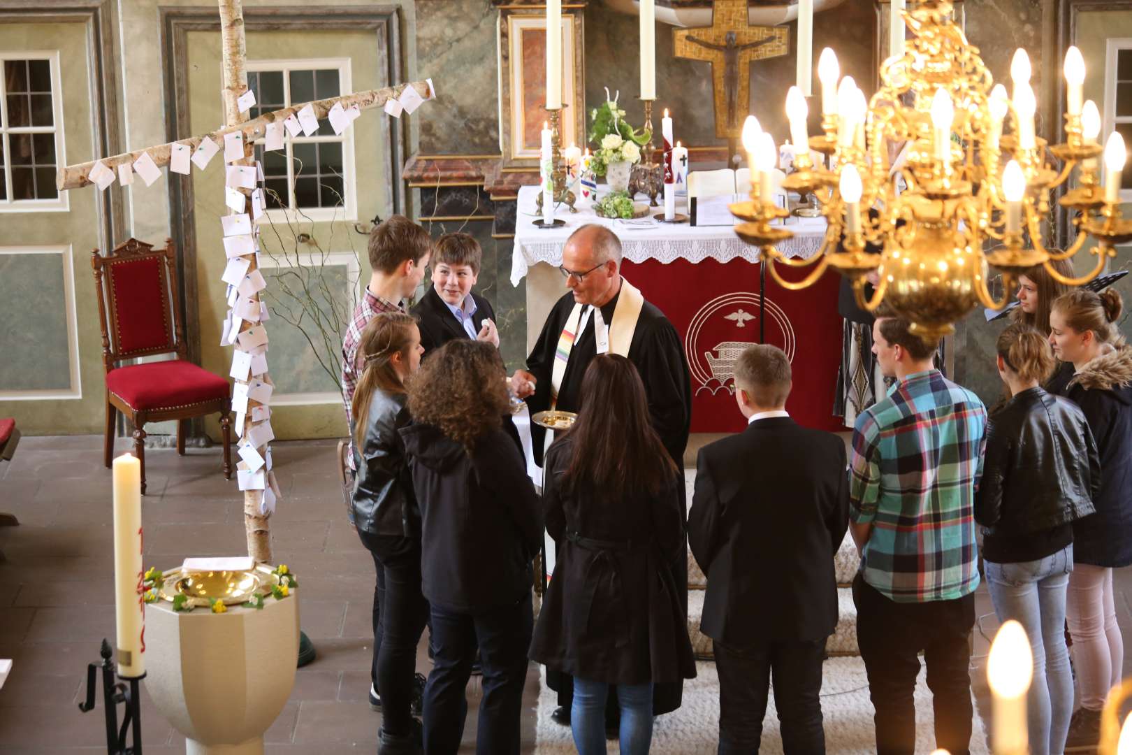 Beichtgottesdienst zur Konfirmation in der St. Katharinenkirche