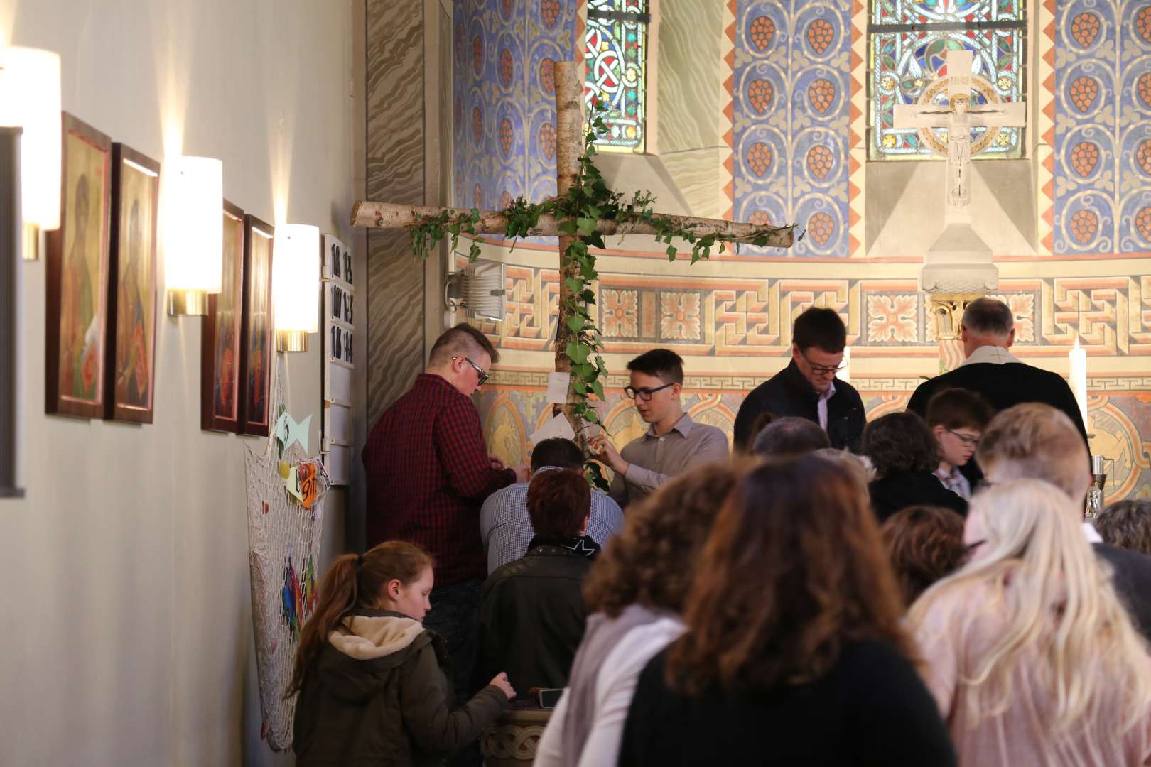 Beichtgottesdienst zur Konfirmation in der St. Franziskuskirche