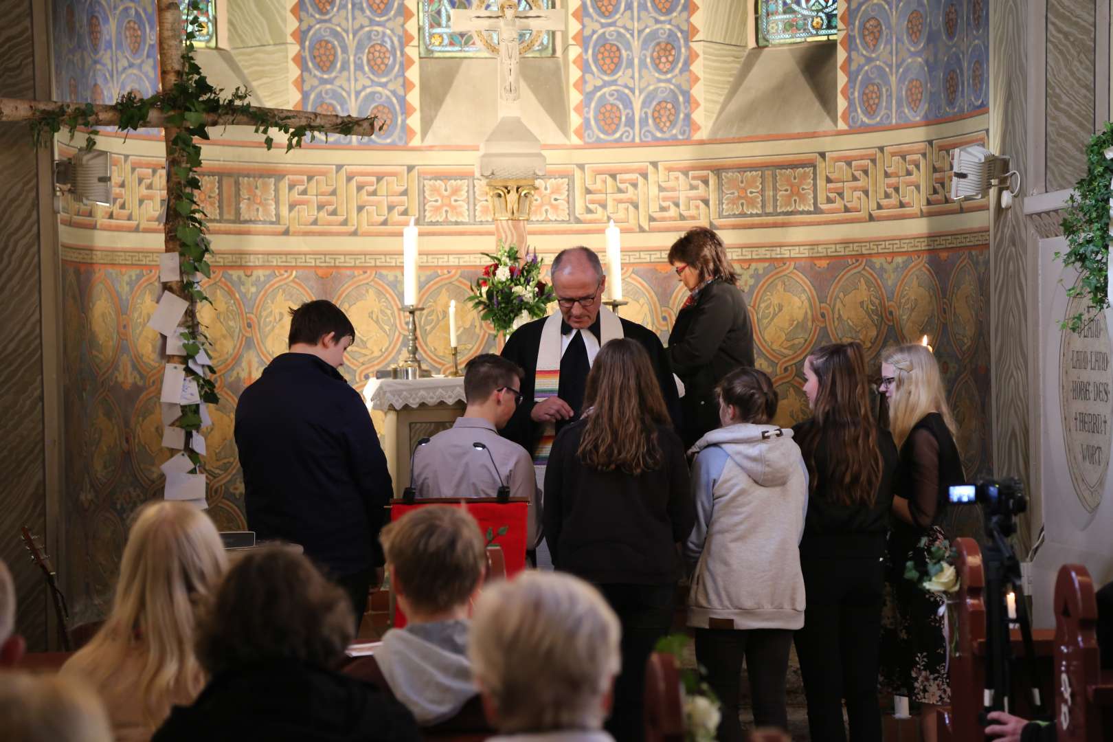 Beichtgottesdienst zur Konfirmation in der St. Franziskuskirche