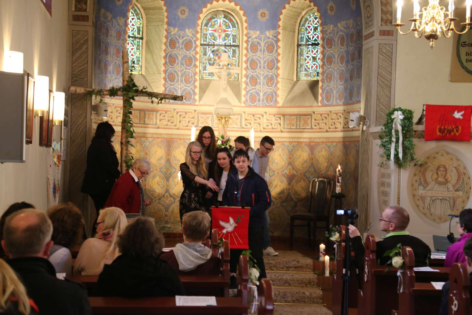 Beichtgottesdienst zur Konfirmation in der St. Franziskuskirche