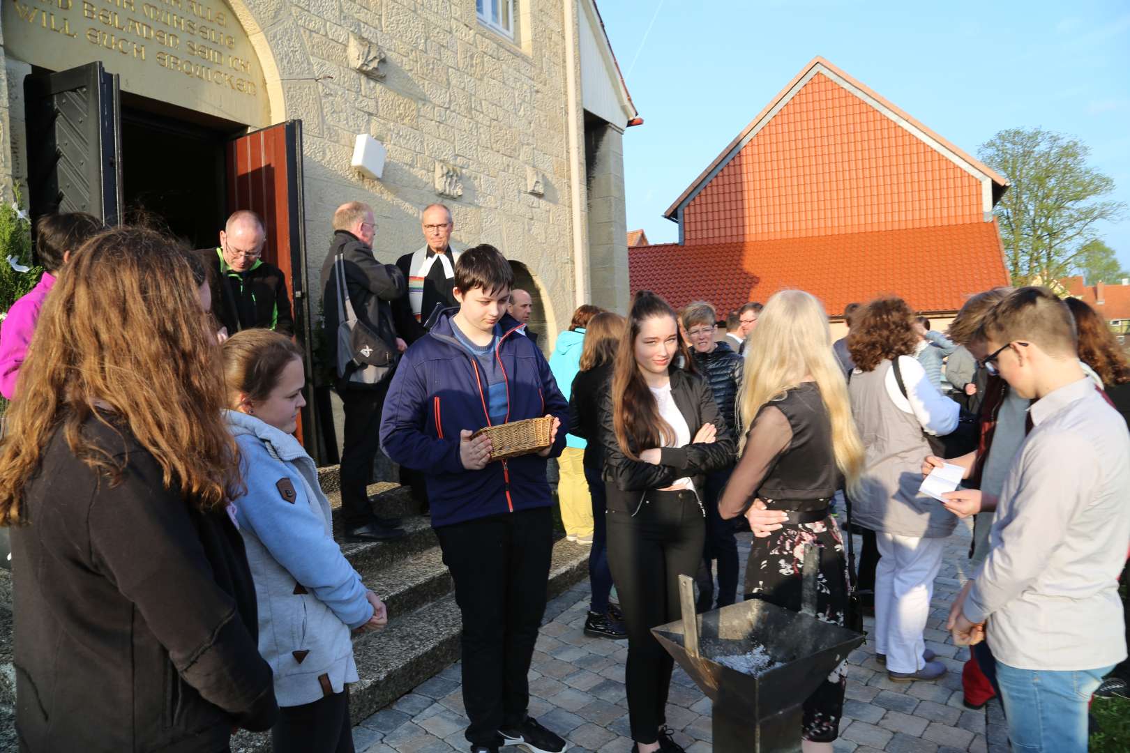 Beichtgottesdienst zur Konfirmation in der St. Franziskuskirche