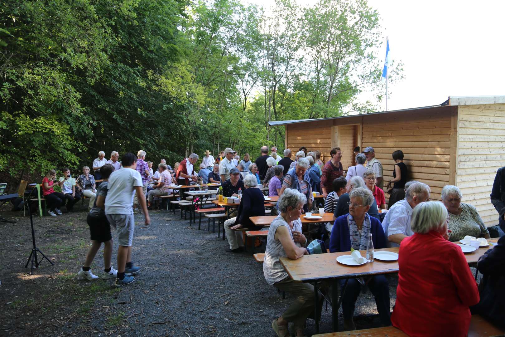 Mittsommergottesdienst am Leineberglandbalkon