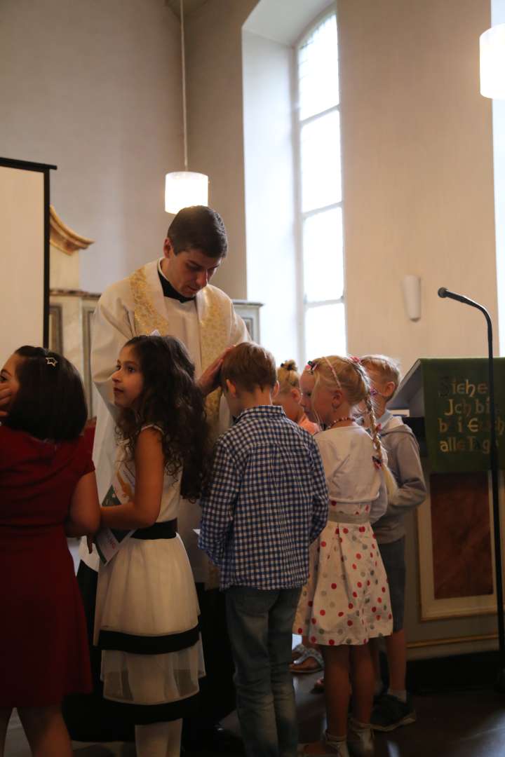 Ökumenischer Einschulungsgottesdienst in der St. Katharinenkirche am 5.8.2017