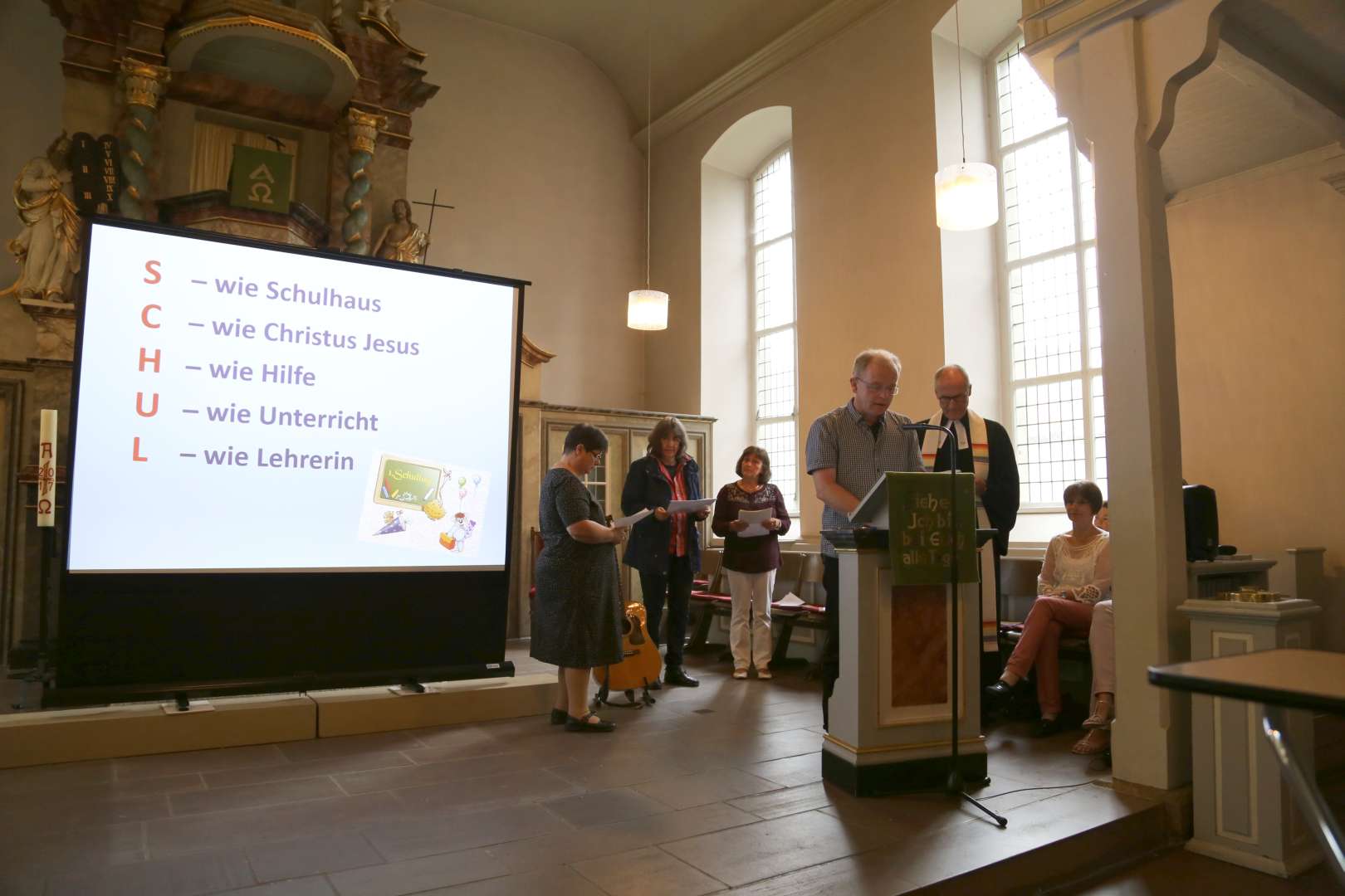 Ökumenischer Einschulungsgottesdienst in der St. Katharinenkirche am 5.8.2017