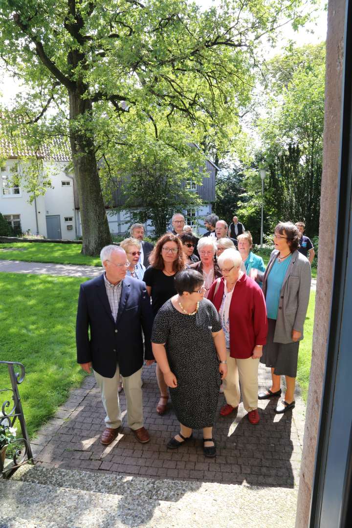 Begrüßung der Vorkonfirmanden, Einführung der Pastoren, Sommerfest