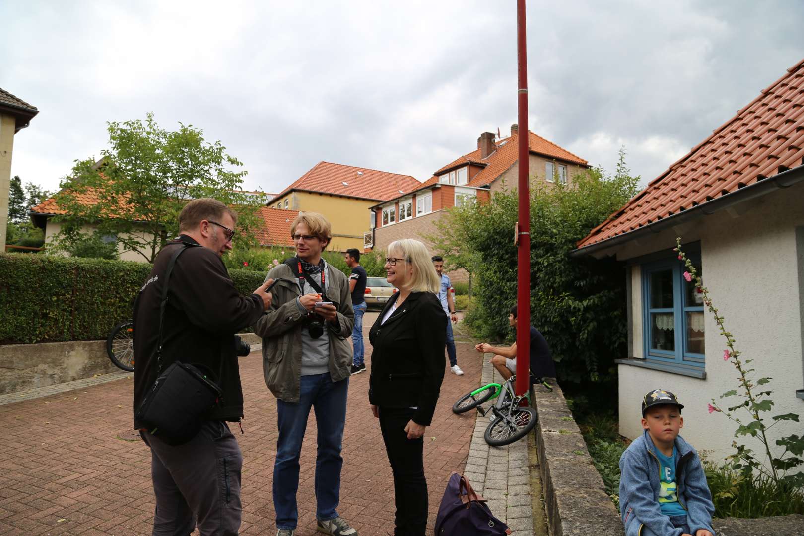 Begrüßung der Vorkonfirmanden, Einführung der Pastoren, Sommerfest