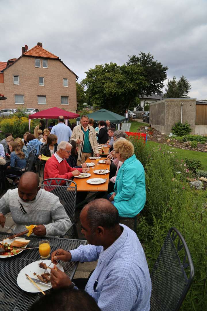 Begrüßung der Vorkonfirmanden, Einführung der Pastoren, Sommerfest