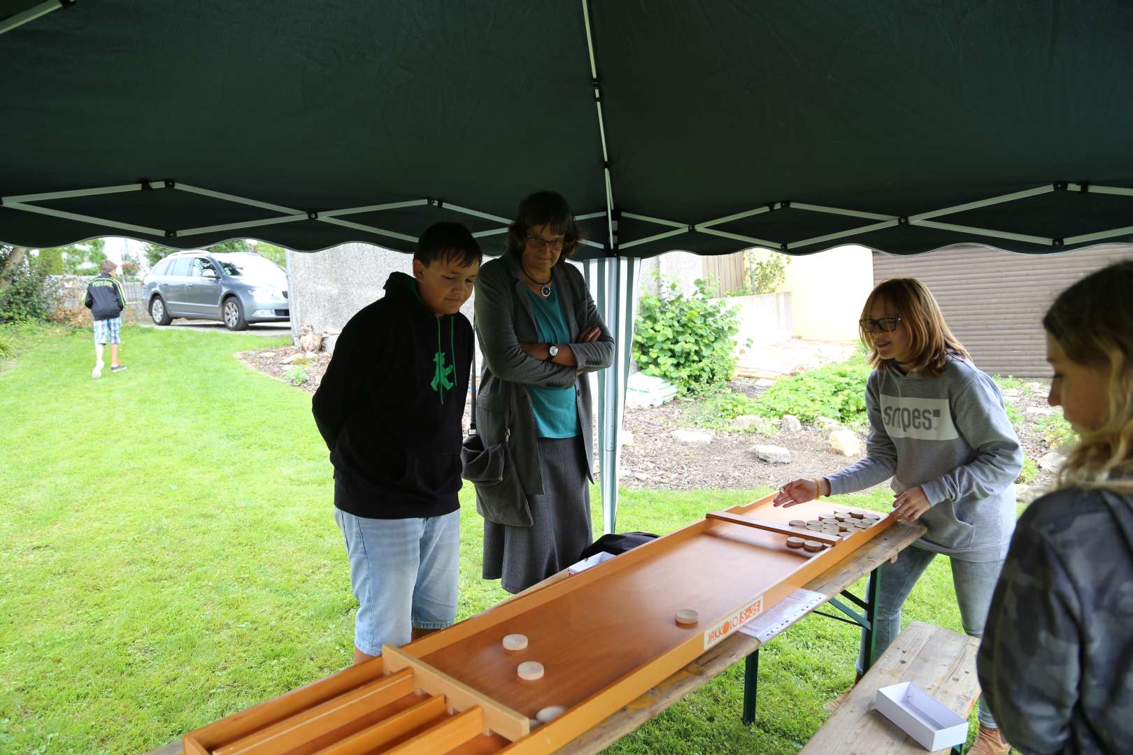 Begrüßung der Vorkonfirmanden, Einführung der Pastoren, Sommerfest