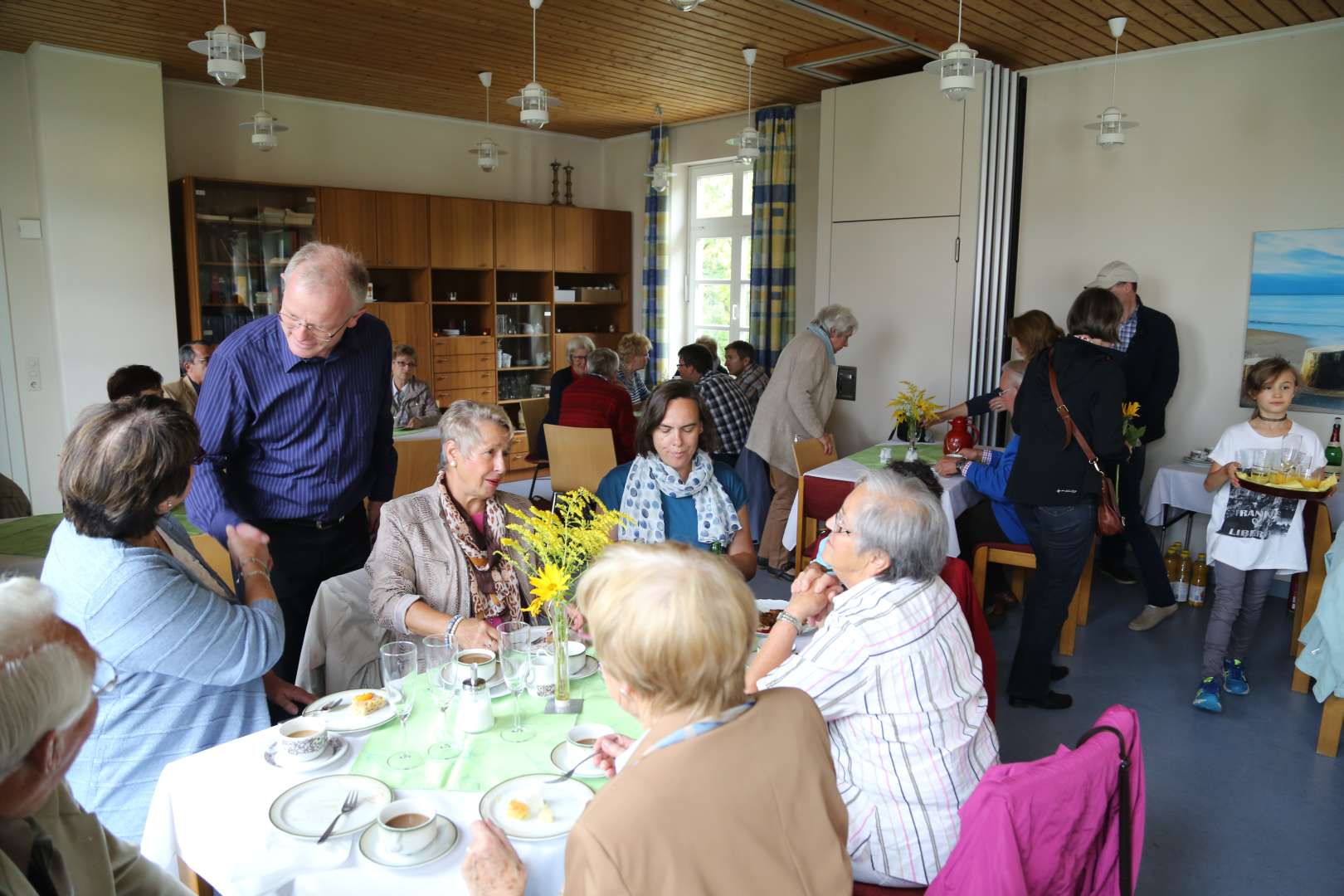 Begrüßung der Vorkonfirmanden, Einführung der Pastoren, Sommerfest