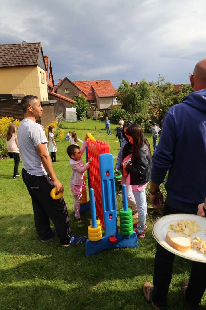 Begrüßung der Vorkonfirmanden, Einführung der Pastoren, Sommerfest