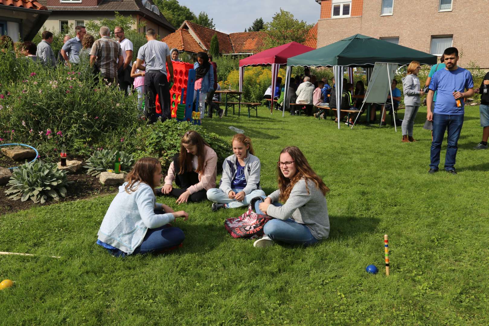 Begrüßung der Vorkonfirmanden, Einführung der Pastoren, Sommerfest