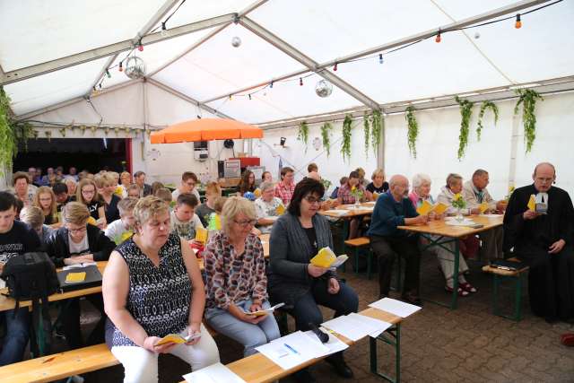 Gottesdienst zum Dorffest in Fölziehausen