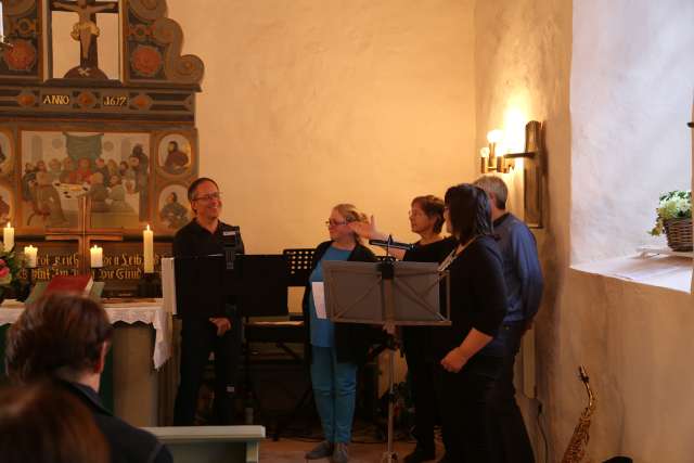 Konzert des Kleinen Chors zur 400 Jahrfeier der Kapelle in Lübbrechtsen