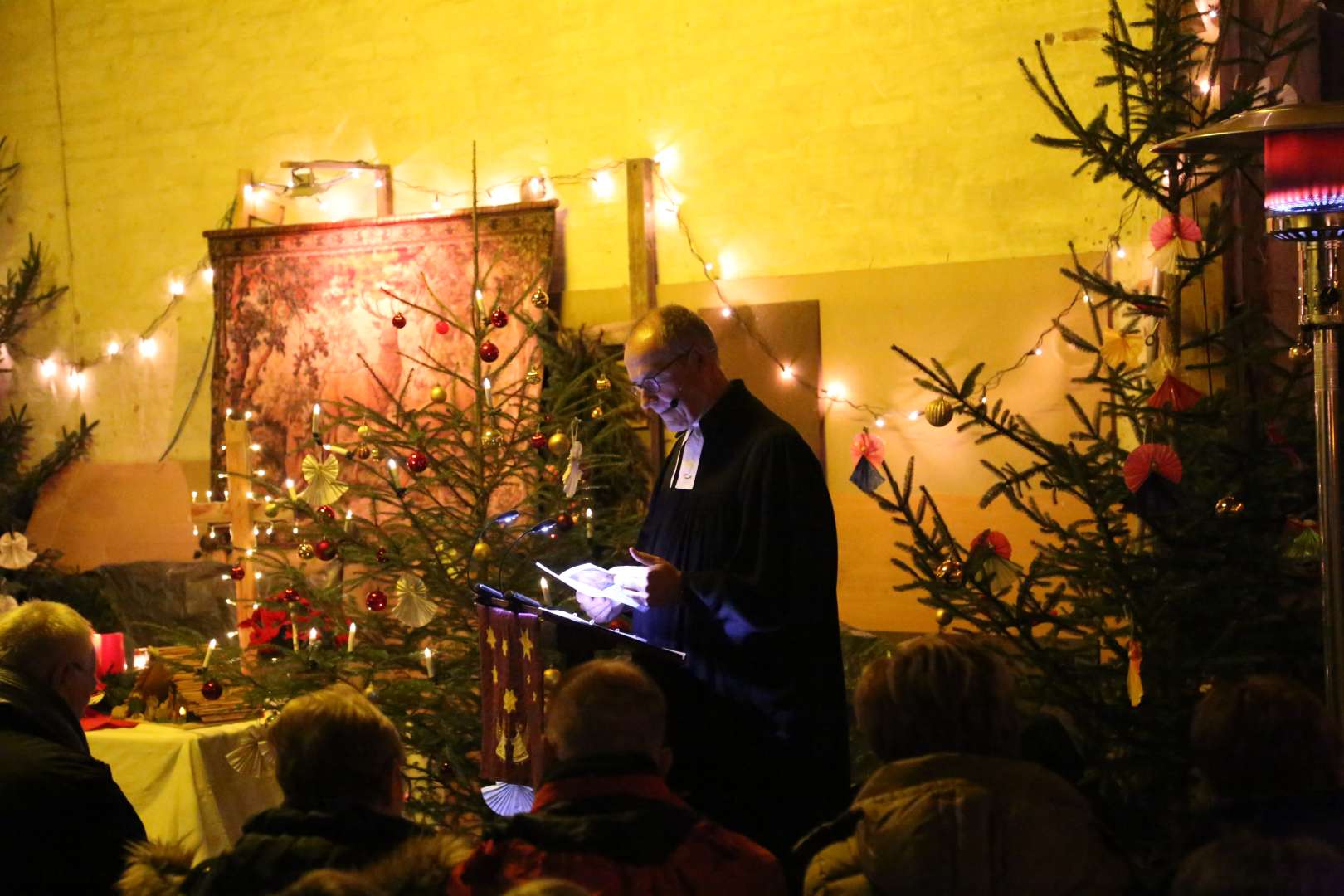 Scheunengottesdienst in Coppengrave