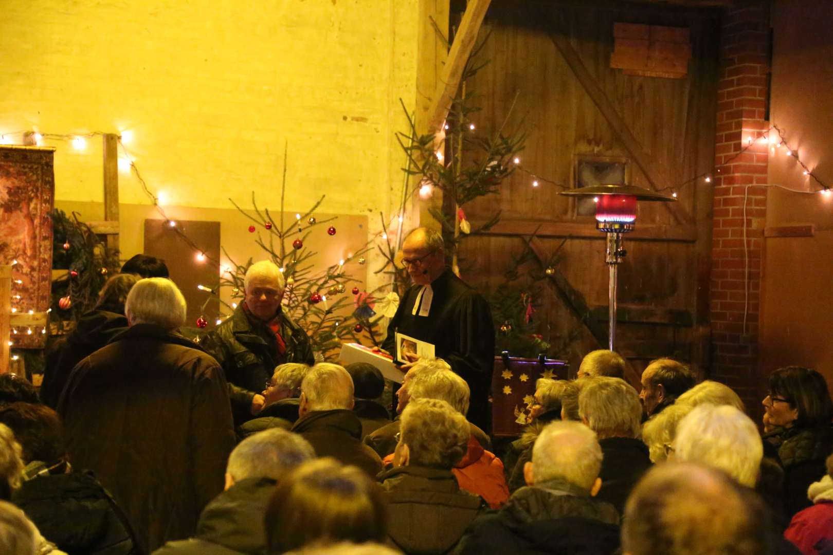 Scheunengottesdienst in Coppengrave