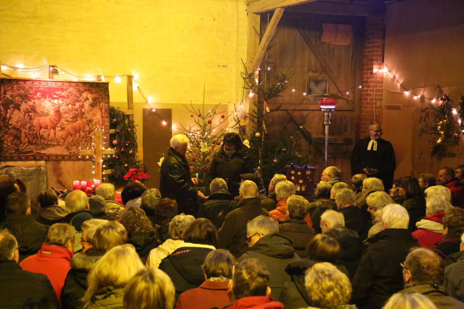 Scheunengottesdienst in Coppengrave