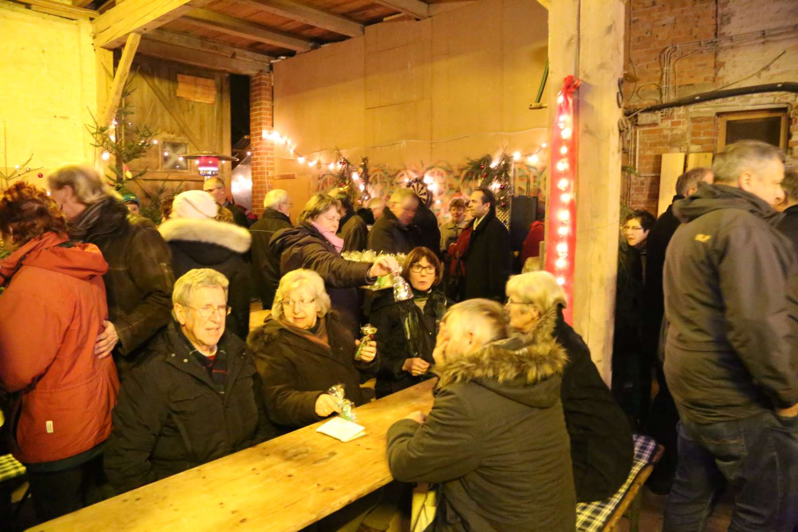 Scheunengottesdienst in Coppengrave