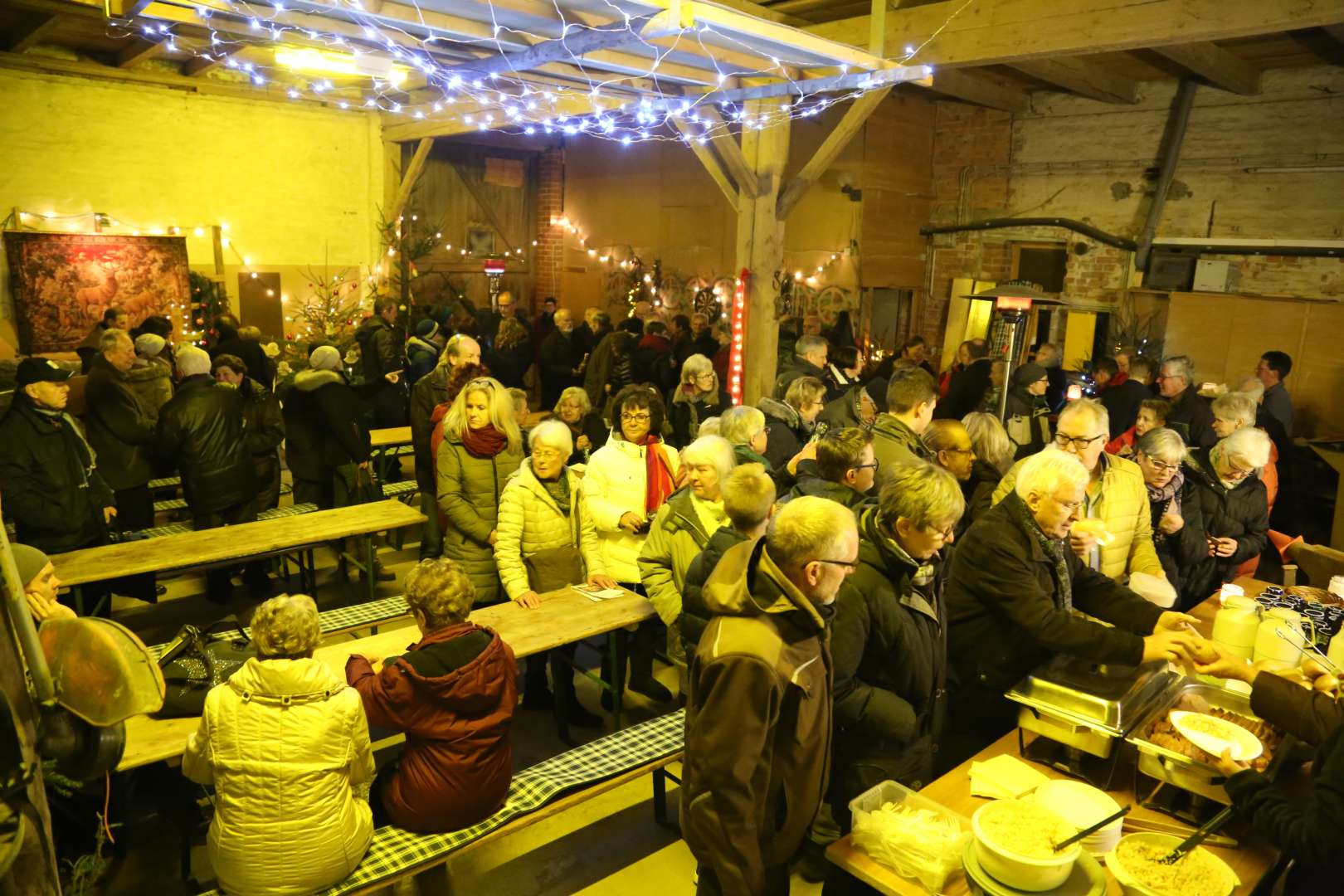 Scheunengottesdienst in Coppengrave