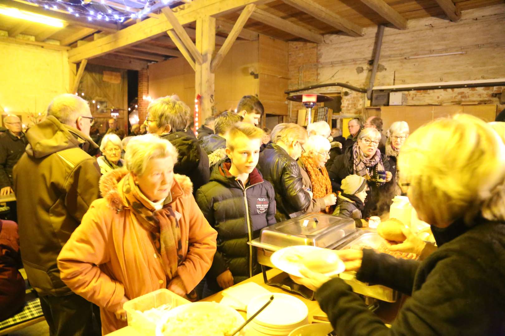 Scheunengottesdienst in Coppengrave