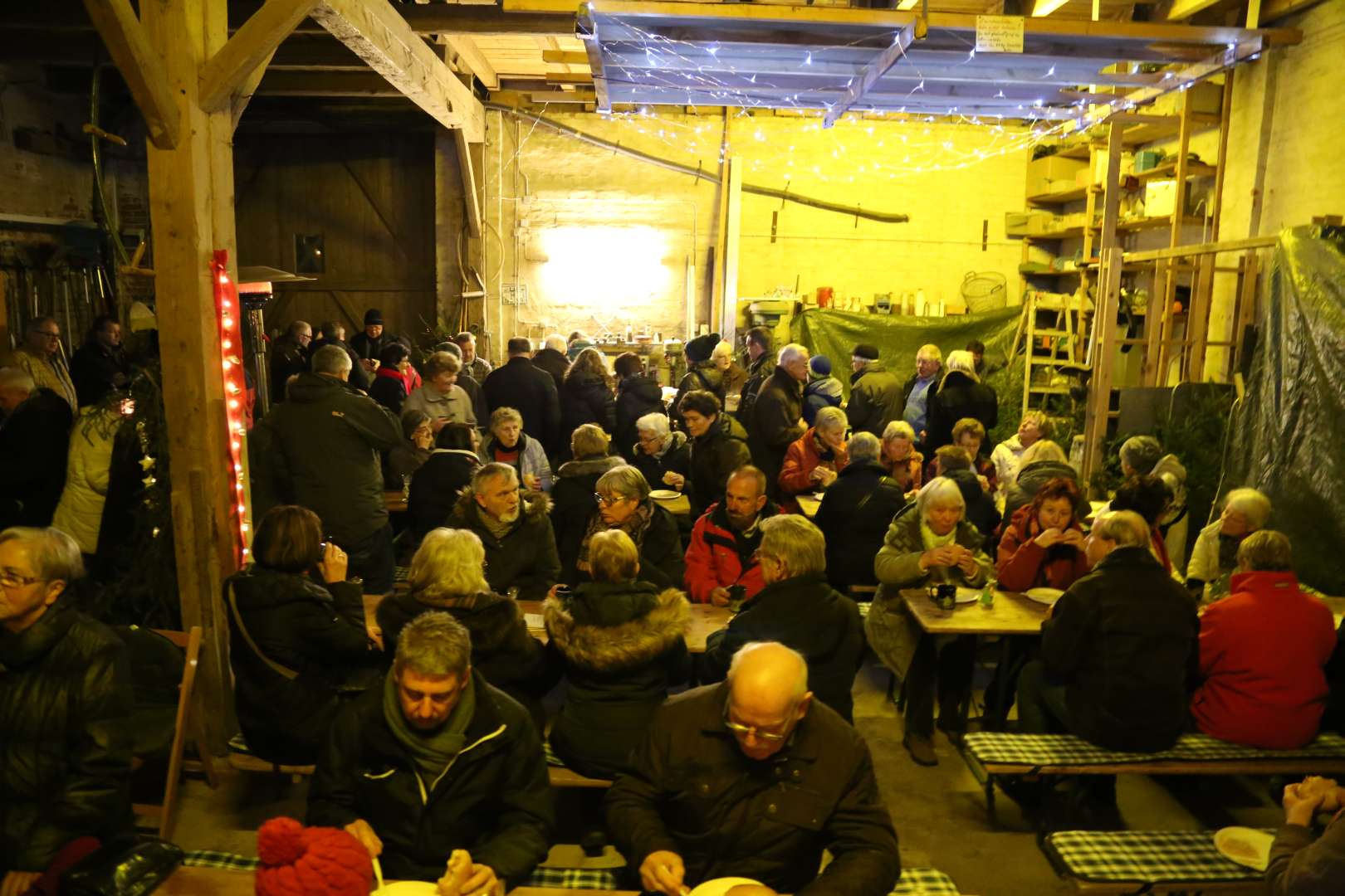 Scheunengottesdienst in Coppengrave