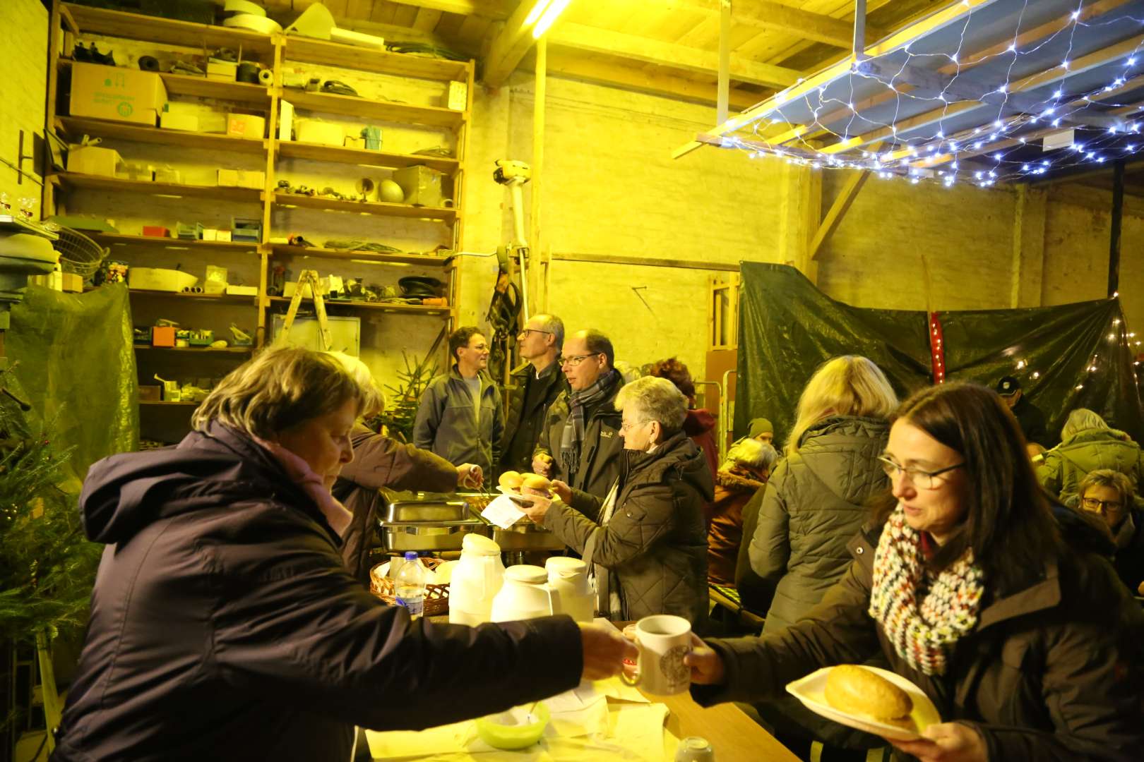 Scheunengottesdienst in Coppengrave