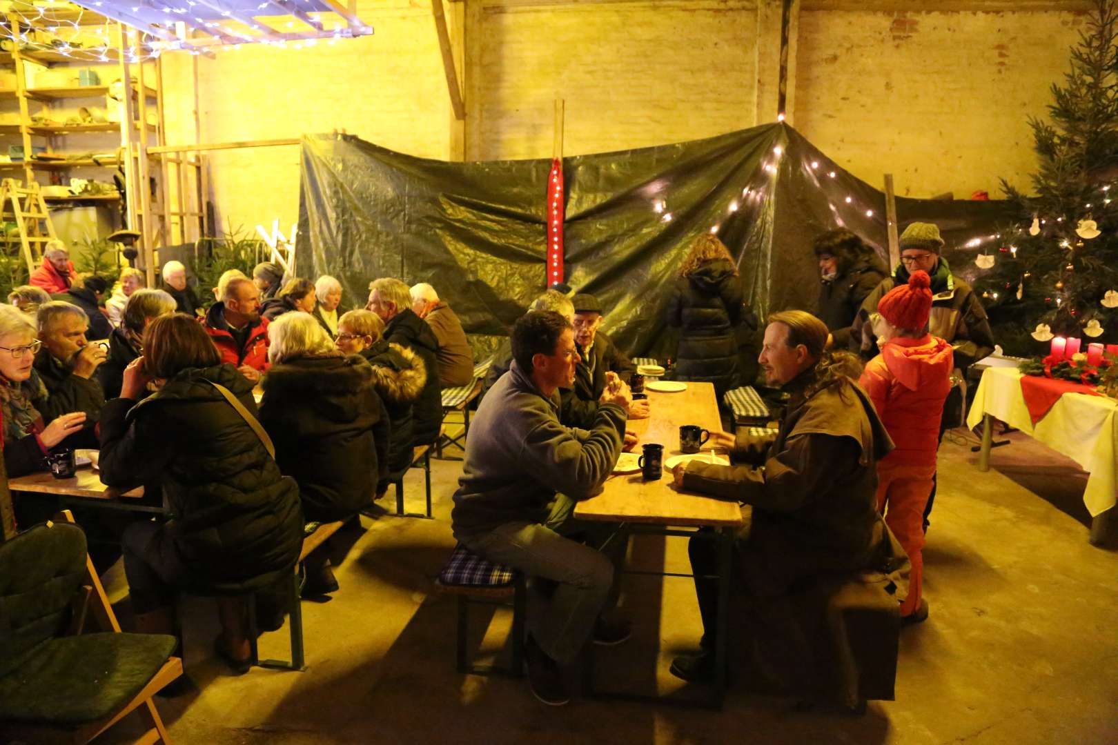 Scheunengottesdienst in Coppengrave