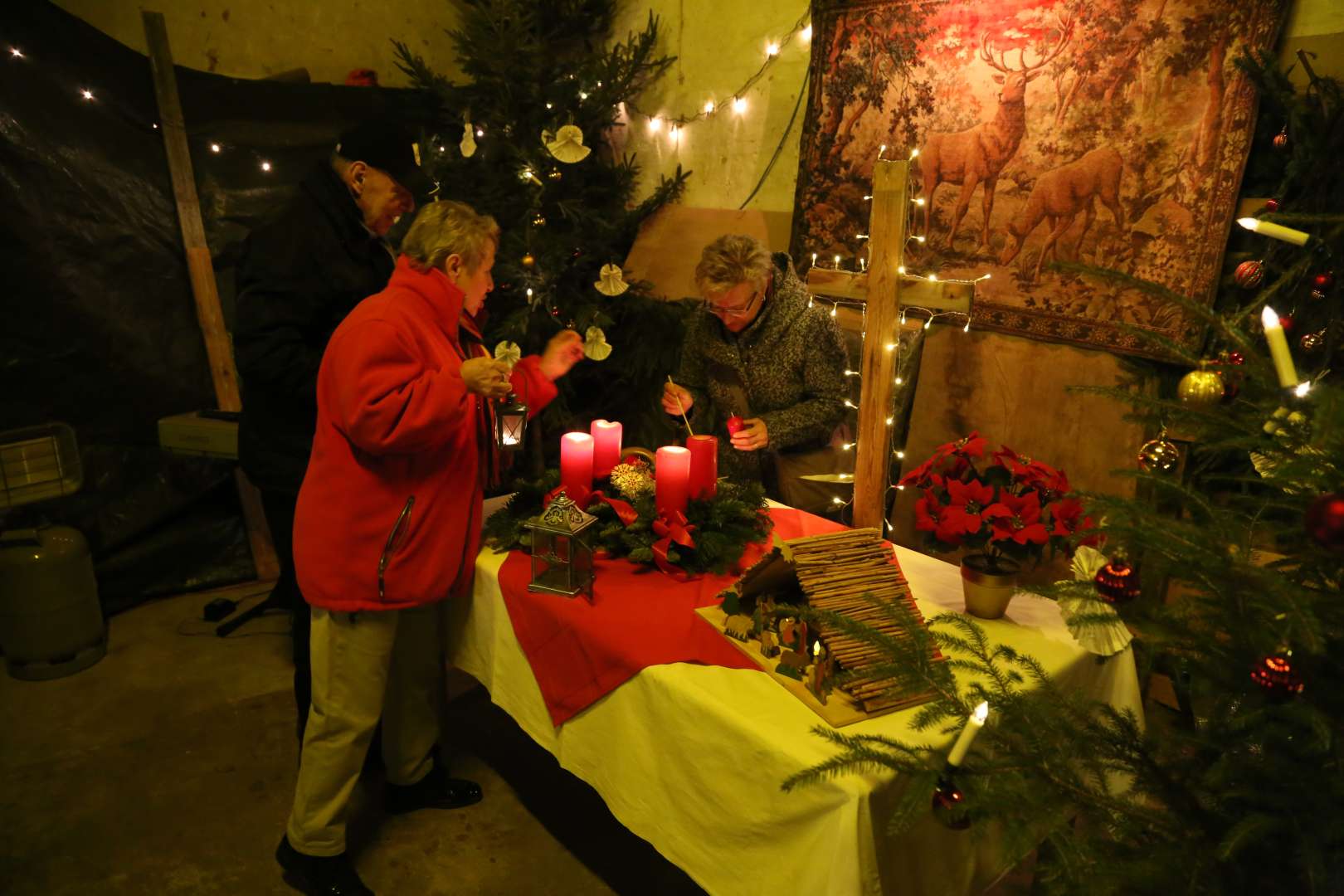 Scheunengottesdienst in Coppengrave