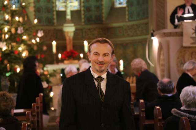 Chor singt im Festgottesdienst am 2. Weihnachtstag in Coppengrave