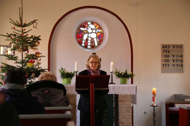 Start der Winterkirche in Fölziehausen