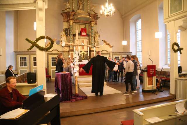 Beichtgottesdienst der Konfirmanden in der St. Katharinenkirche