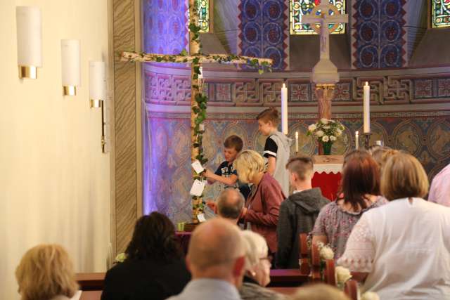 Beichtgottesdienst vor der Konfirmation in Coppengrave