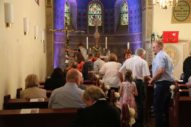 Beichtgottesdienst vor der Konfirmation in Coppengrave