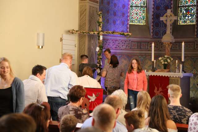 Beichtgottesdienst vor der Konfirmation in Coppengrave