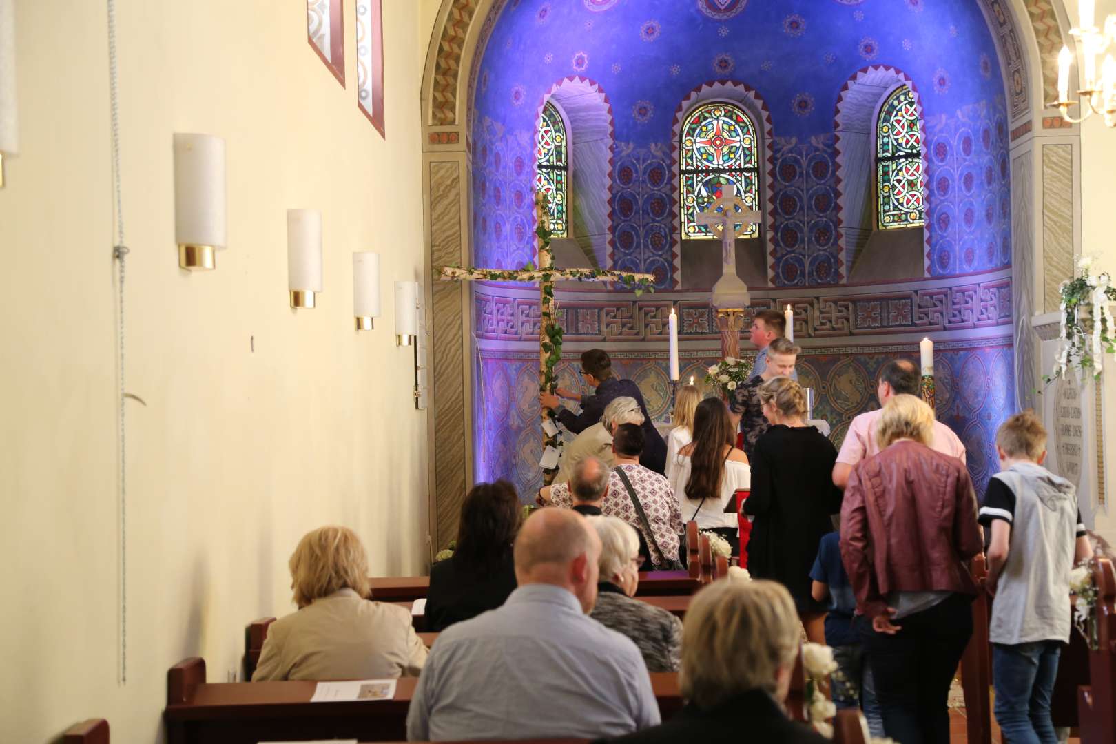 Beichtgottesdienst vor der Konfirmation in Coppengrave